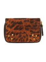 Brown Leopard Print Wallet 1