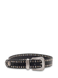 Black Studded Buckle Belt 1