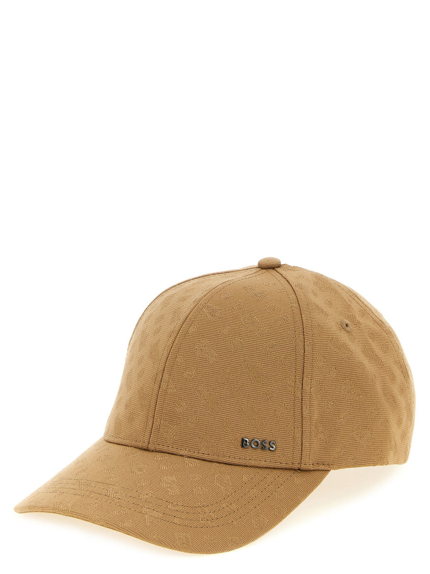Brown Textured Baseball Cap 1