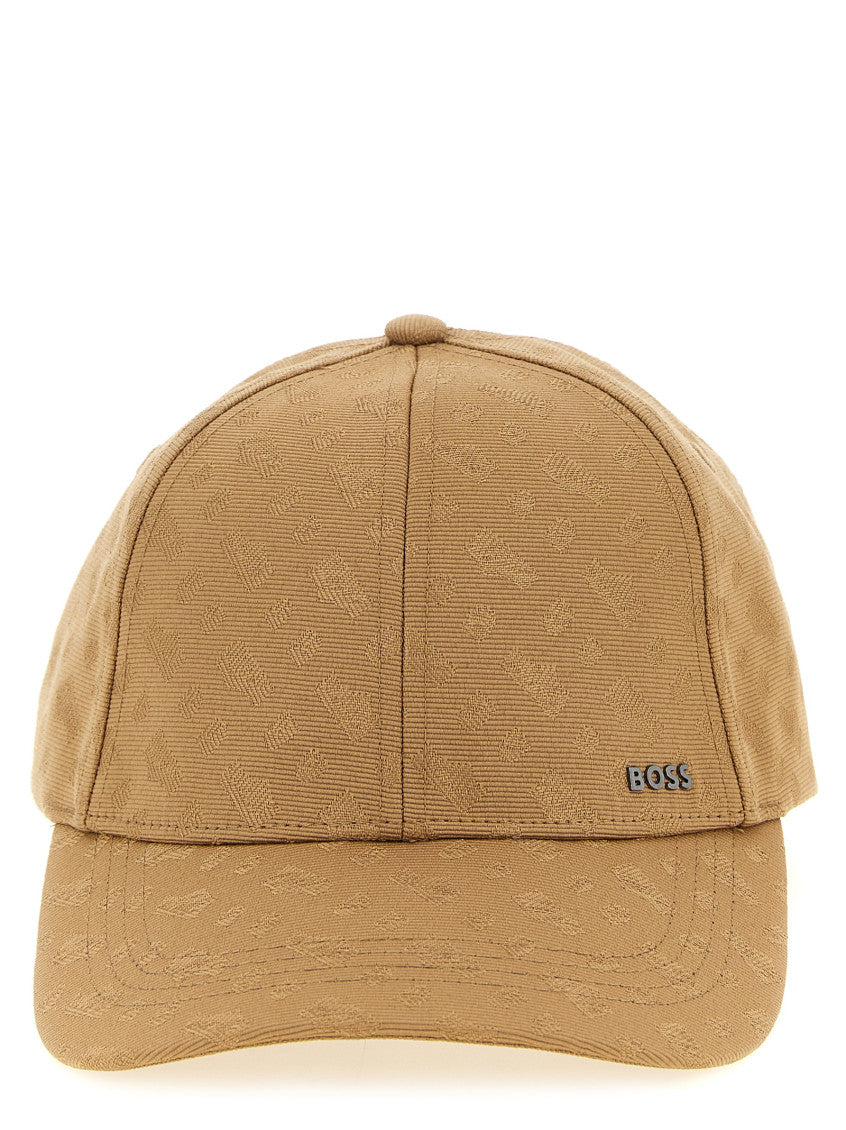 Brown Textured Baseball Cap 2