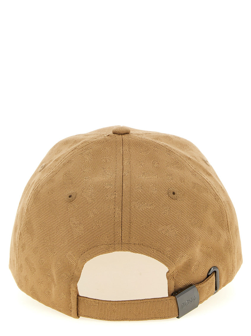 Brown Textured Baseball Cap 3