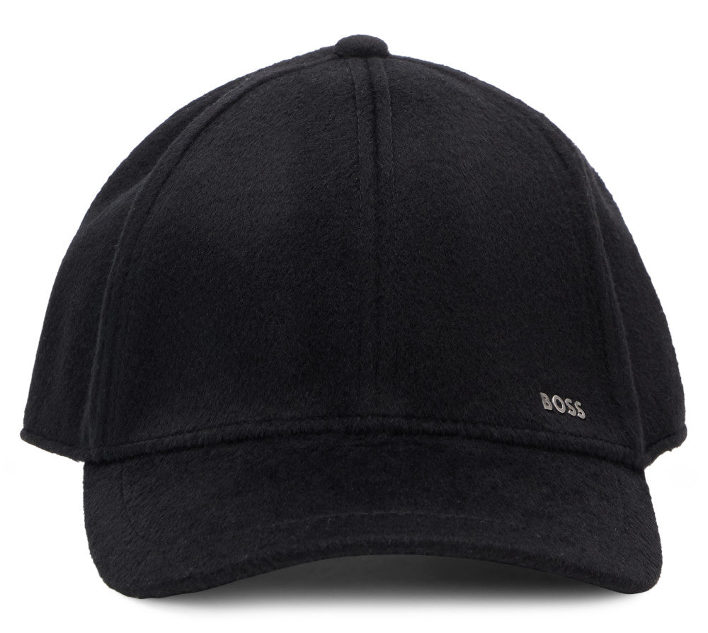 Black Solid Baseball Cap 2