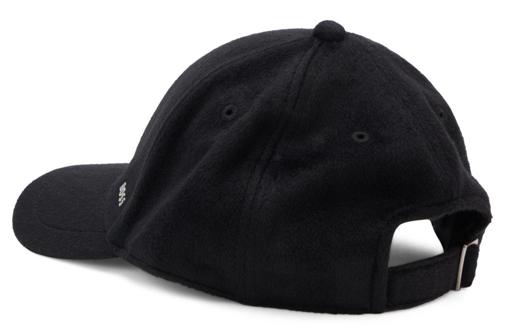 Black Solid Baseball Cap 3