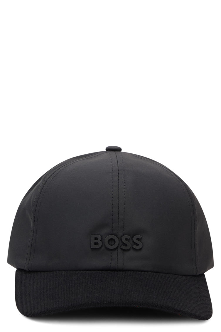 Black Logo Baseball Cap 1
