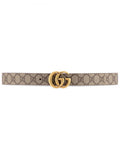 Beige GG Marmont reversbile belt 1