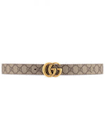 Beige GG Marmont reversbile belt 1