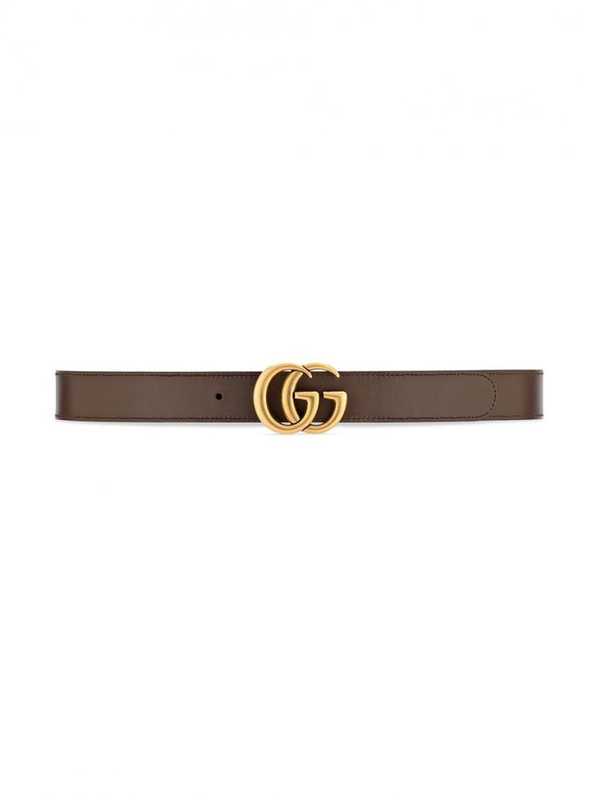 Beige GG Marmont reversbile belt 4