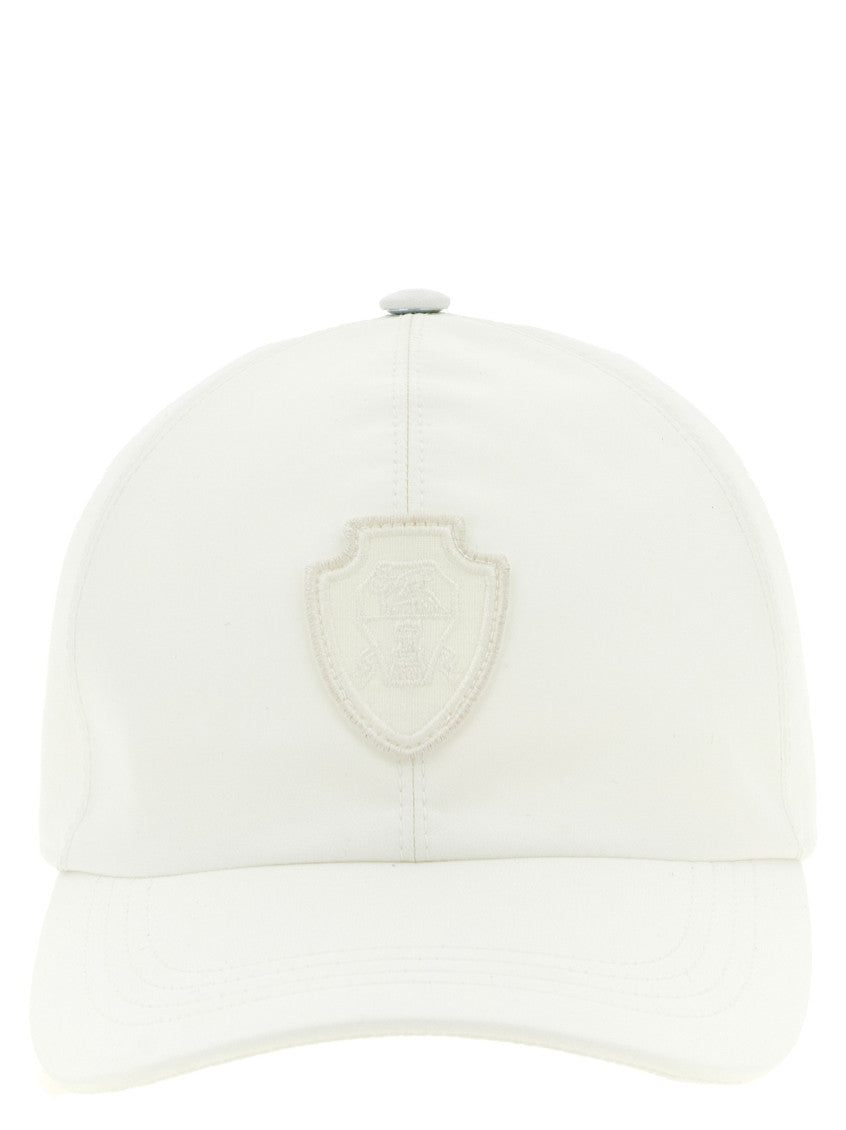 White Heraldic Coat Of Arms Baseball Cap 1