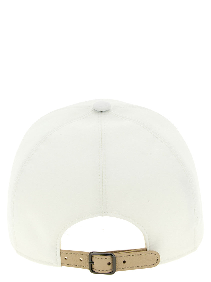 White Heraldic Coat Of Arms Baseball Cap 3