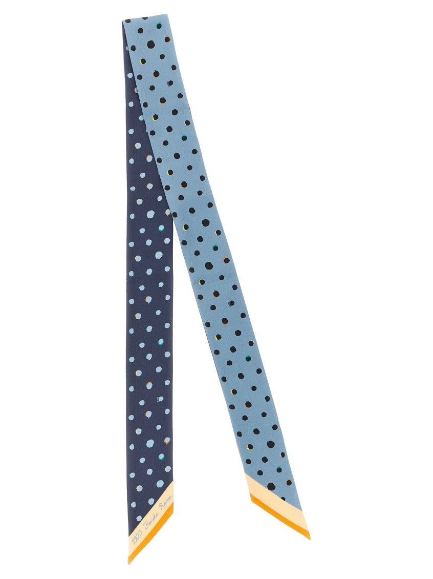 Multicolor Double-sided Printed bandana Scarf 2