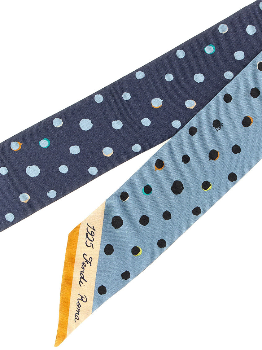 Multicolor Double-sided Printed bandana Scarf 3