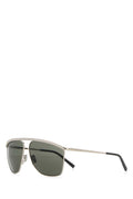 Silver Metal Sunglasses 1