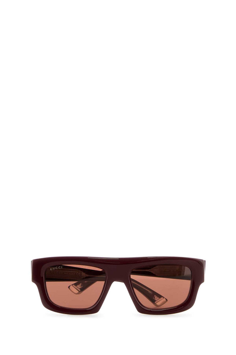 Red Rectangular Sunglasses 2