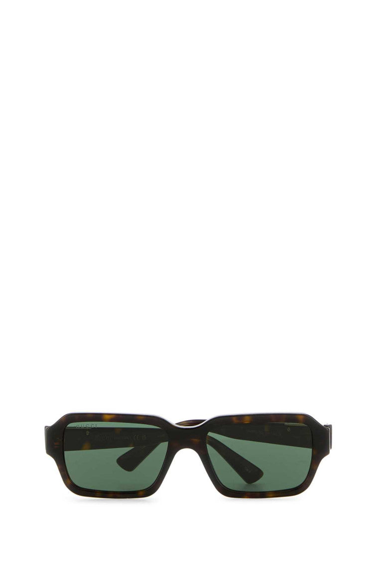 Brown Rectangular Sunglasses 2