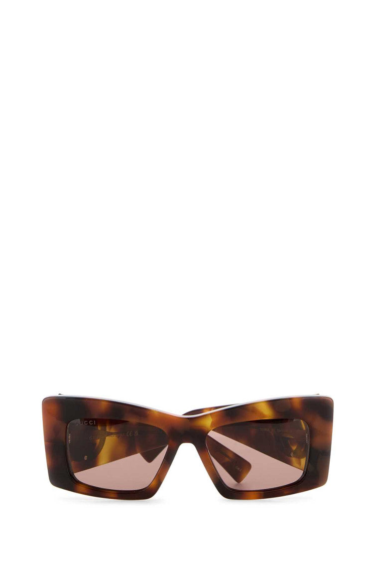 Light Brown Square Sunglasses 2
