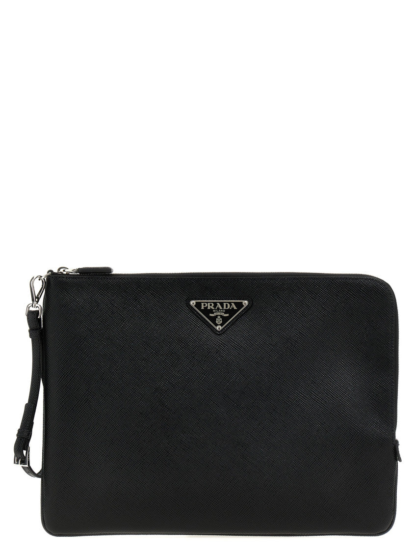 Black Solid Logo Wallet 1