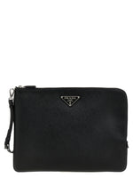 Black Solid Logo Wallet 1