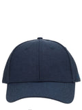 Blue Textured Baseball Hat 1