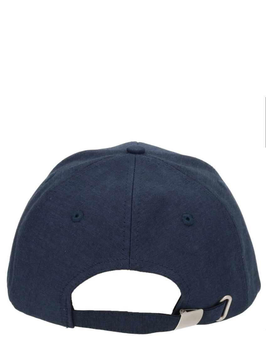 Blue Textured Baseball Hat 2