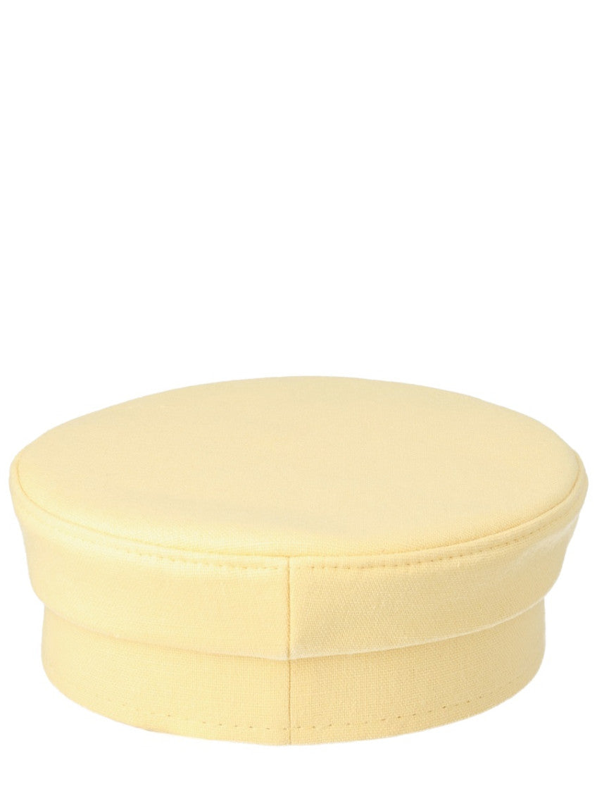 Yellow Solid Bakerboy Hat 2