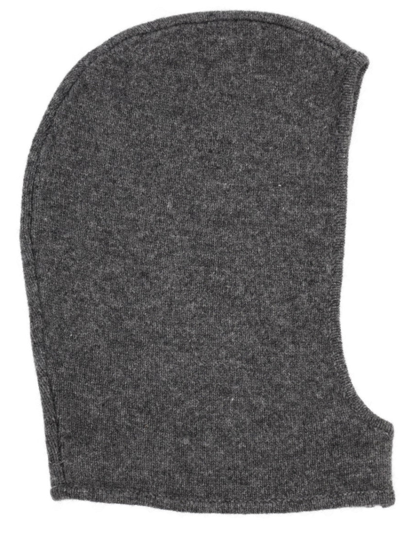 Black Solid Winter Hat 2