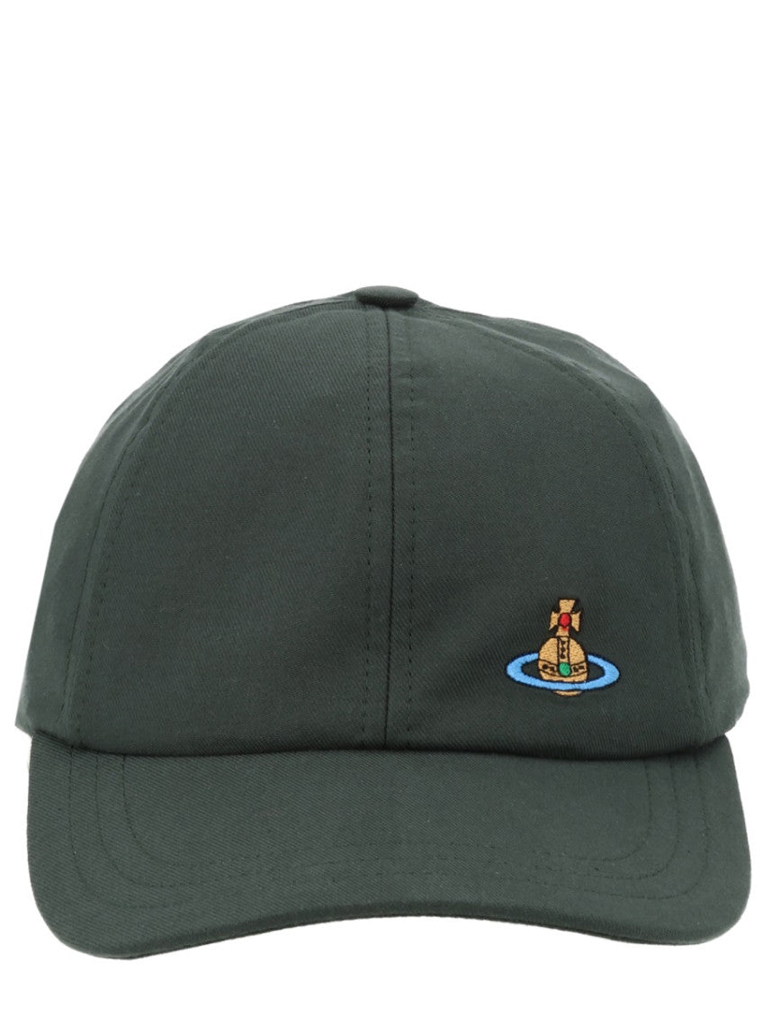 Green Orb Logo Baseball Hat 1