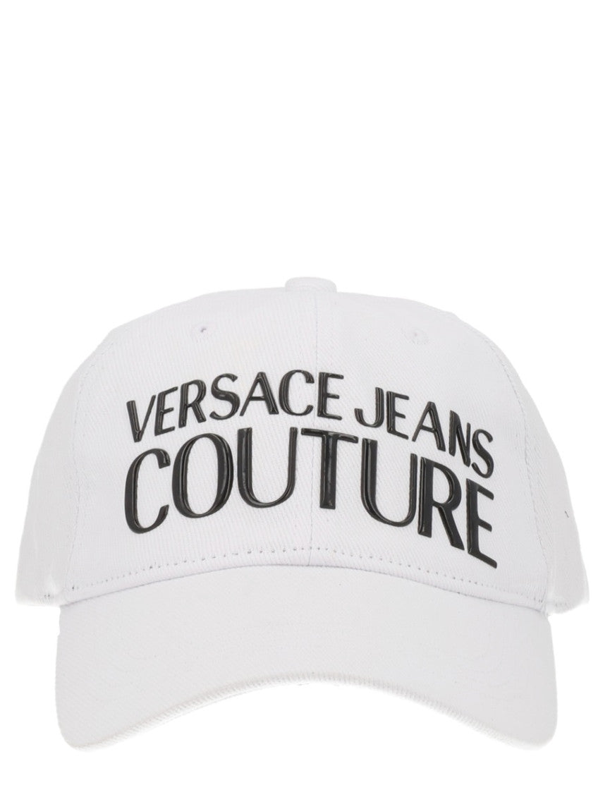 White Logo Baseball Hat 1