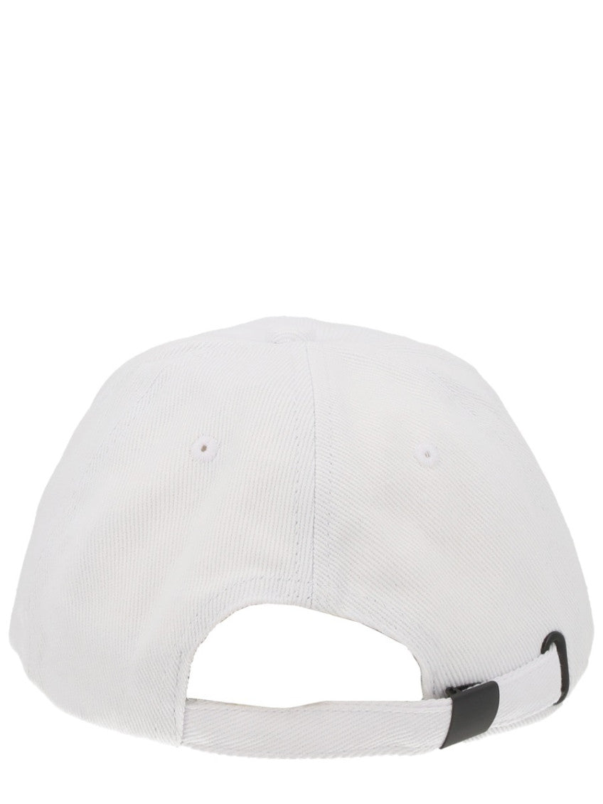 White Logo Baseball Hat 2