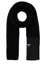 Black Logo Scarf 1