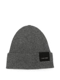Grey Logo Beanie Cap 1