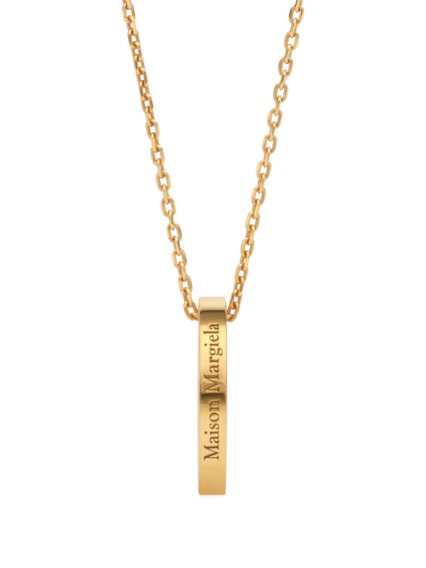 Golden Logo Necklace 1