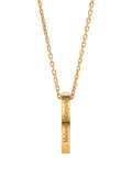 Golden Logo Necklace 1