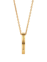 Golden Logo Necklace 1