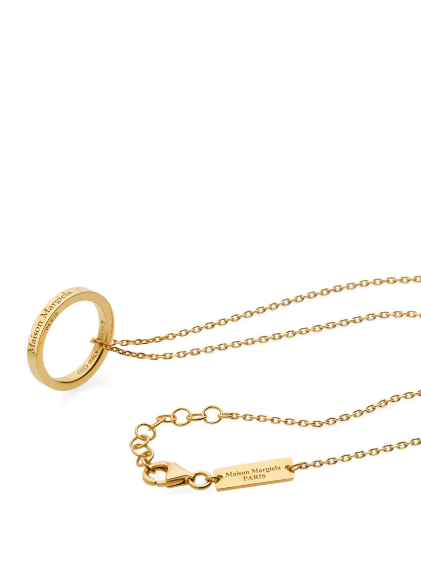 Golden Logo Necklace 3