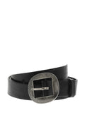 Black Solid Belt 1
