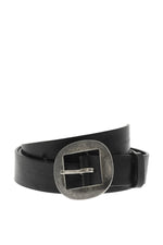 Black Solid Belt 1