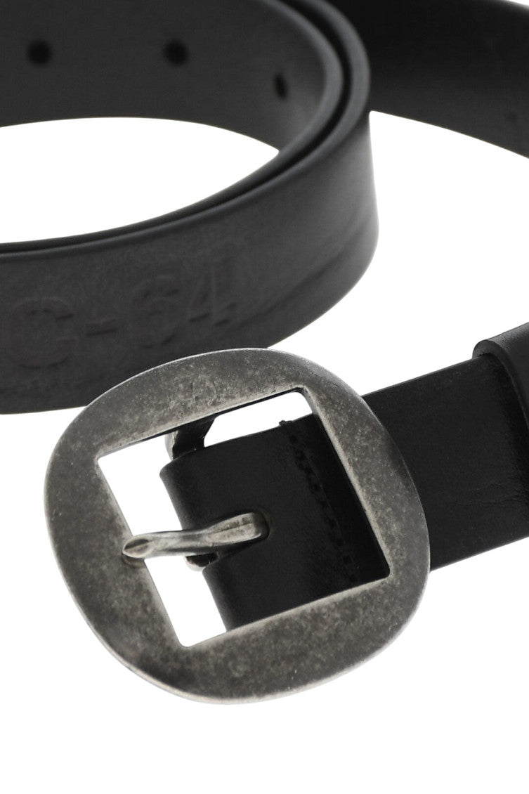 Black Solid Belt 3