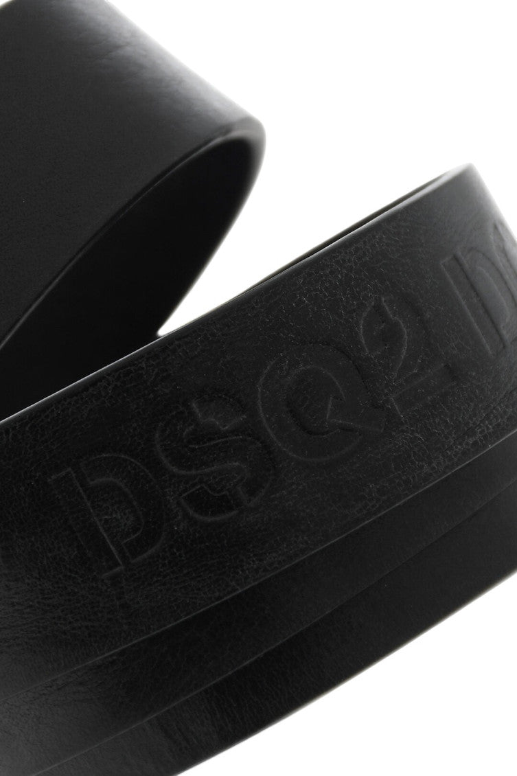 Black Solid Belt 4