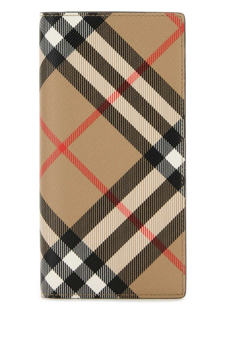 Beige Printed Wallet 1