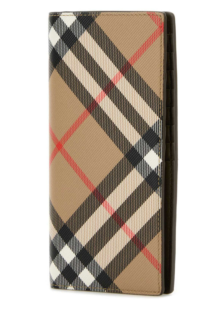 Beige Printed Wallet 2