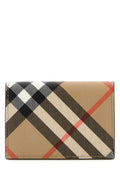 Beige Printed Signature Wallets 1