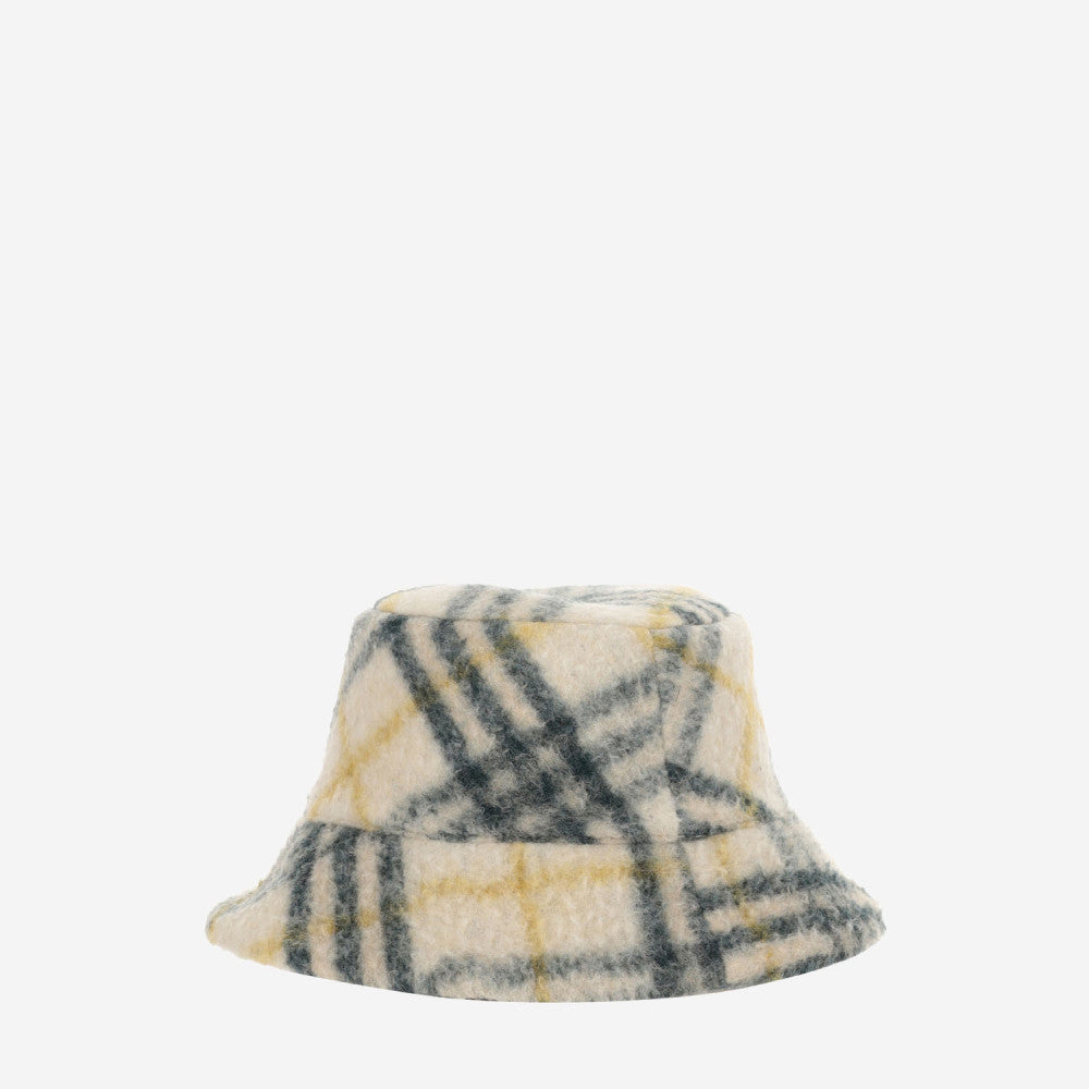 Dark Brown Solid Logo  Bucket Hat 5