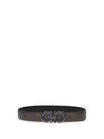 Taupe Gancini Reversible Belt 1
