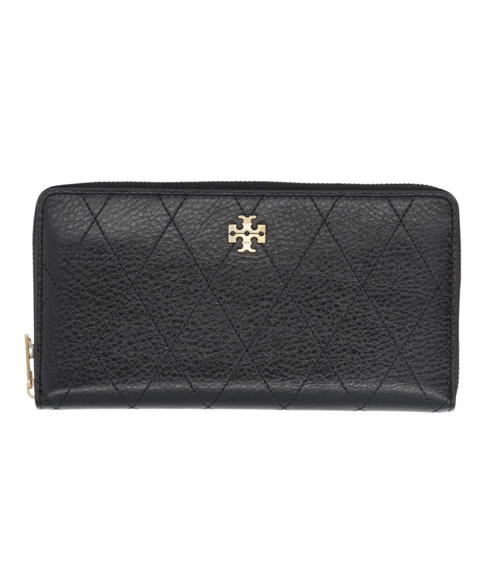 Black Kira Quilted Wallet 1