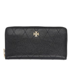 Black Kira Quilted Wallet 1