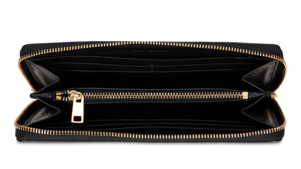 Black Kira Quilted Wallet 3