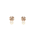 Golden Moondance Stud Earrings 1