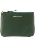 Dark Green Logo Pouch Wallet 1