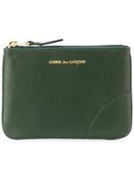Dark Green Logo Pouch Wallet 1