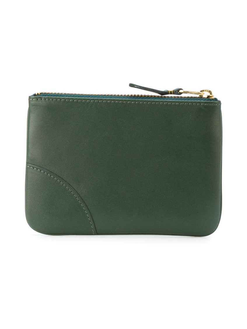 Dark Green Logo Pouch Wallet 2